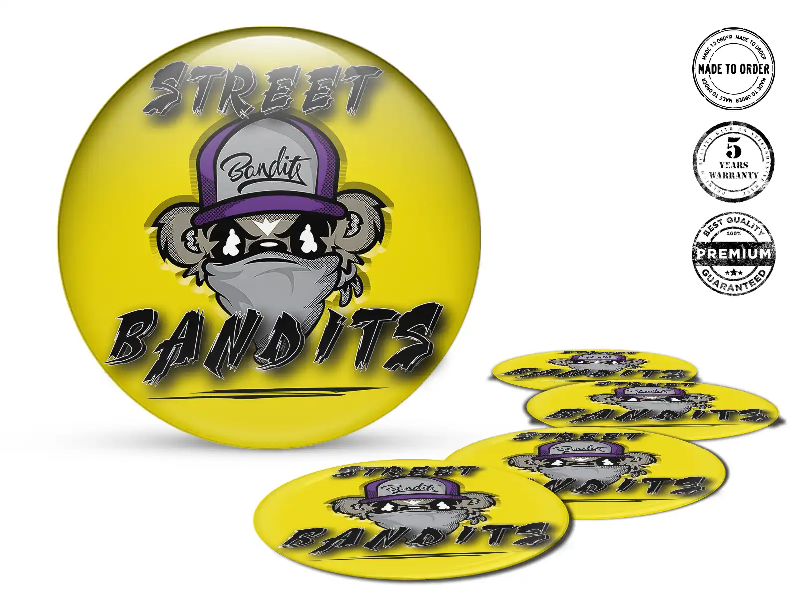 Décal Roue Style Tuning Badges Haute Qualité